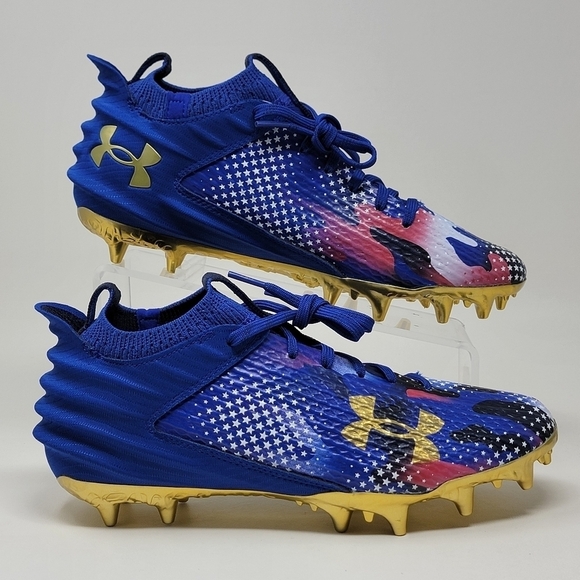 Under Armour Men’s UA Spotlight 4 MC USA Football Cleats 3027307-400 Size 8 New main image 6